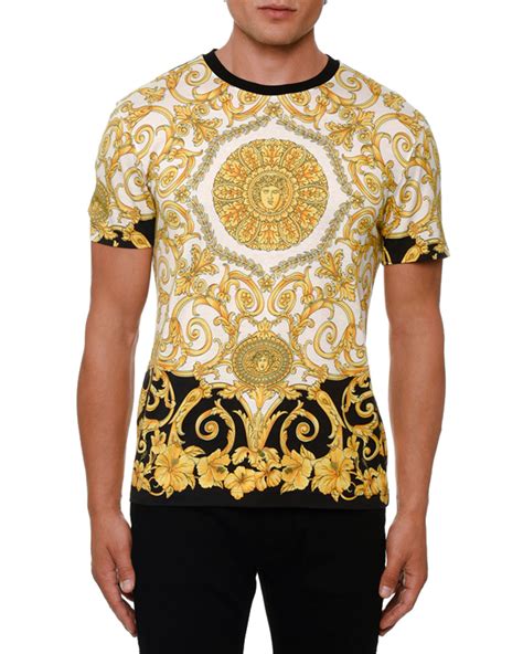 men's versace t-shirt sale|Versace collection men shirt sale.